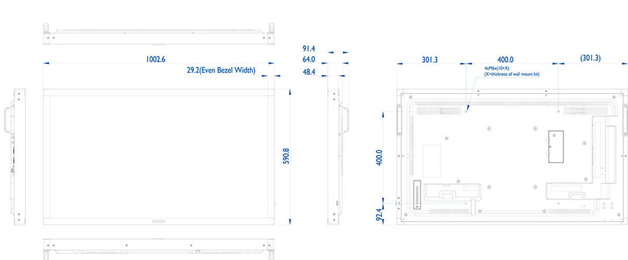 Philips Philips 43BDL4051T T-Line Multi-Touch display Philips Philips 43BDL4051T T-Line Multi-Touch display