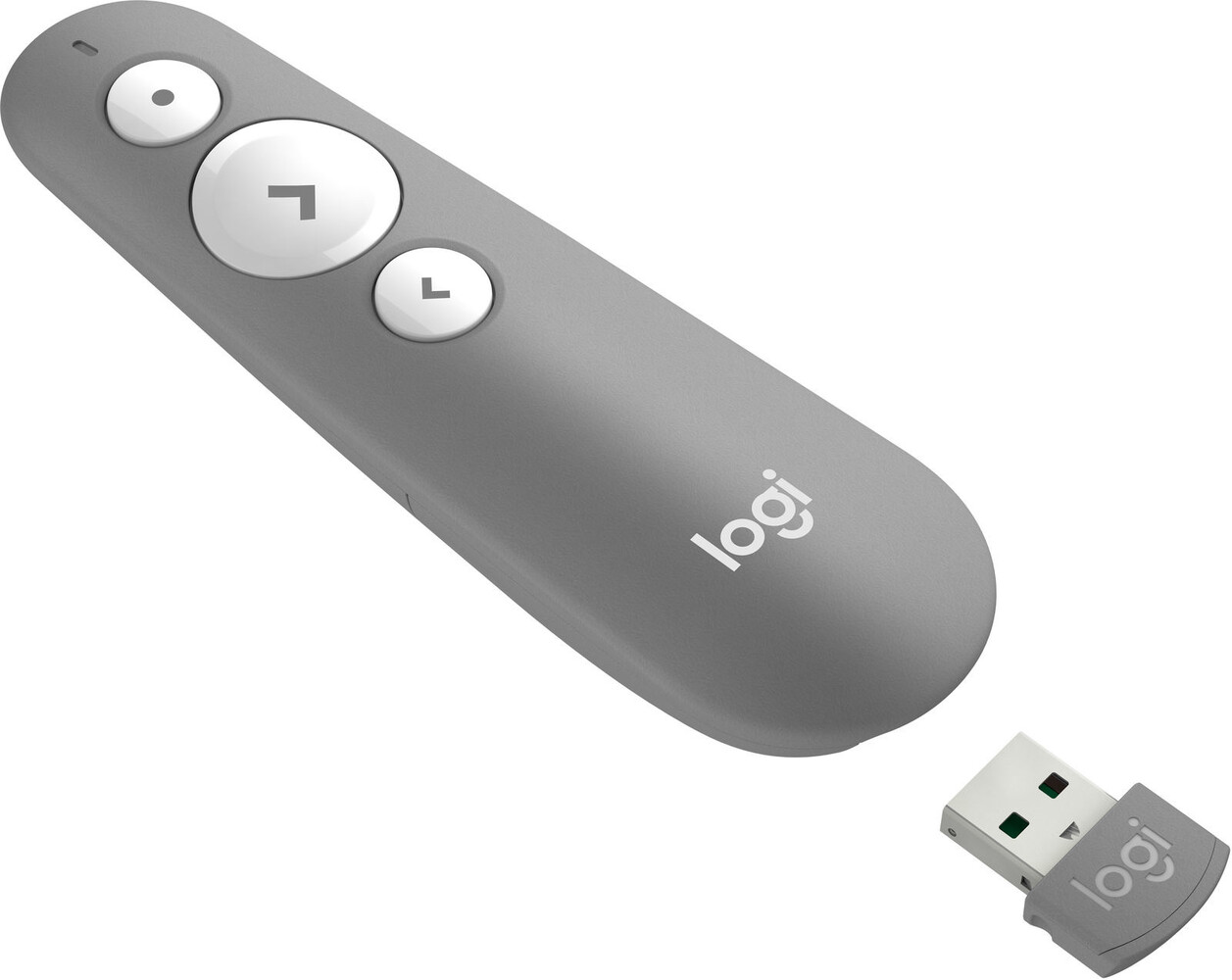Logitech Logitech R500 draadloze presenter grijs Logitech Logitech R500 draadloze presenter grijs