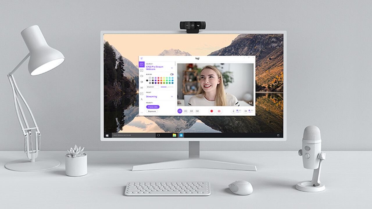 Logitech Logitech C922 Pro Stream webcam Logitech Logitech C922 Pro Stream webcam