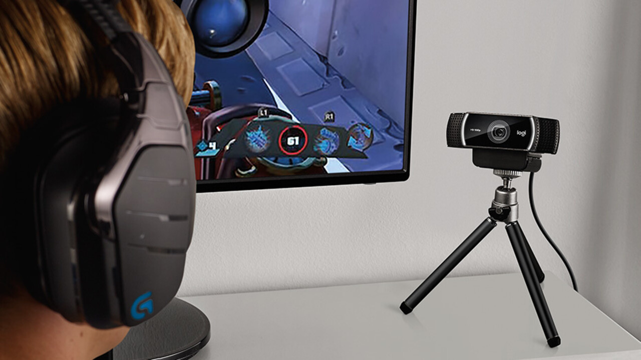 Logitech Logitech C922 Pro Stream webcam Logitech Logitech C922 Pro Stream webcam