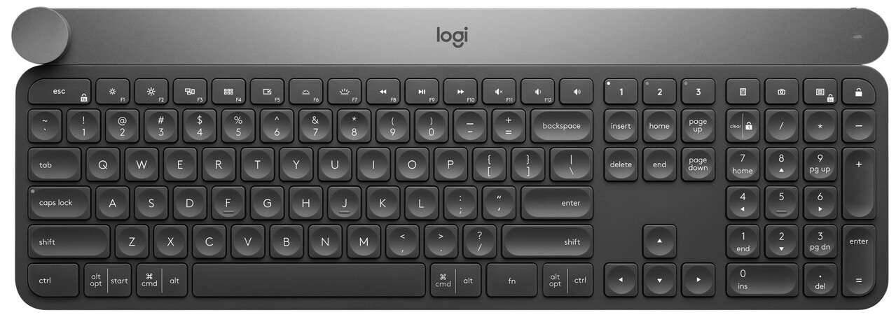 Logitech Logitech Craft draadloos toetsenbord Logitech Logitech Craft draadloos toetsenbord