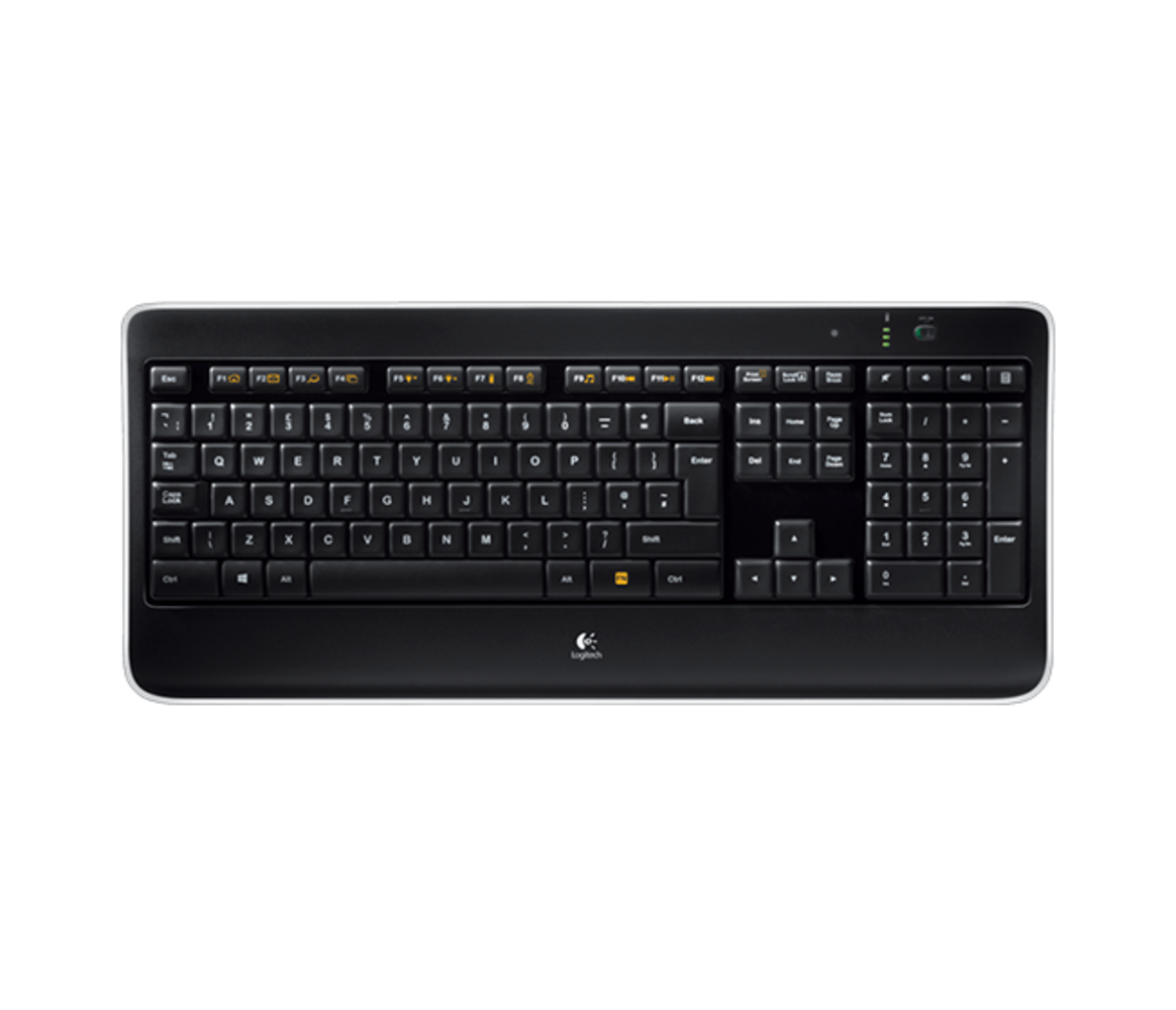 Logitech Logitech K800 draadloos toetsenbord Logitech Logitech K800 draadloos toetsenbord