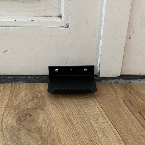 Voetgreep deuropener zwart