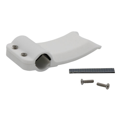 Deuropener Cardea zwart voor ronde deurklink Deuropener Cardea zwart voor ronde deurklink