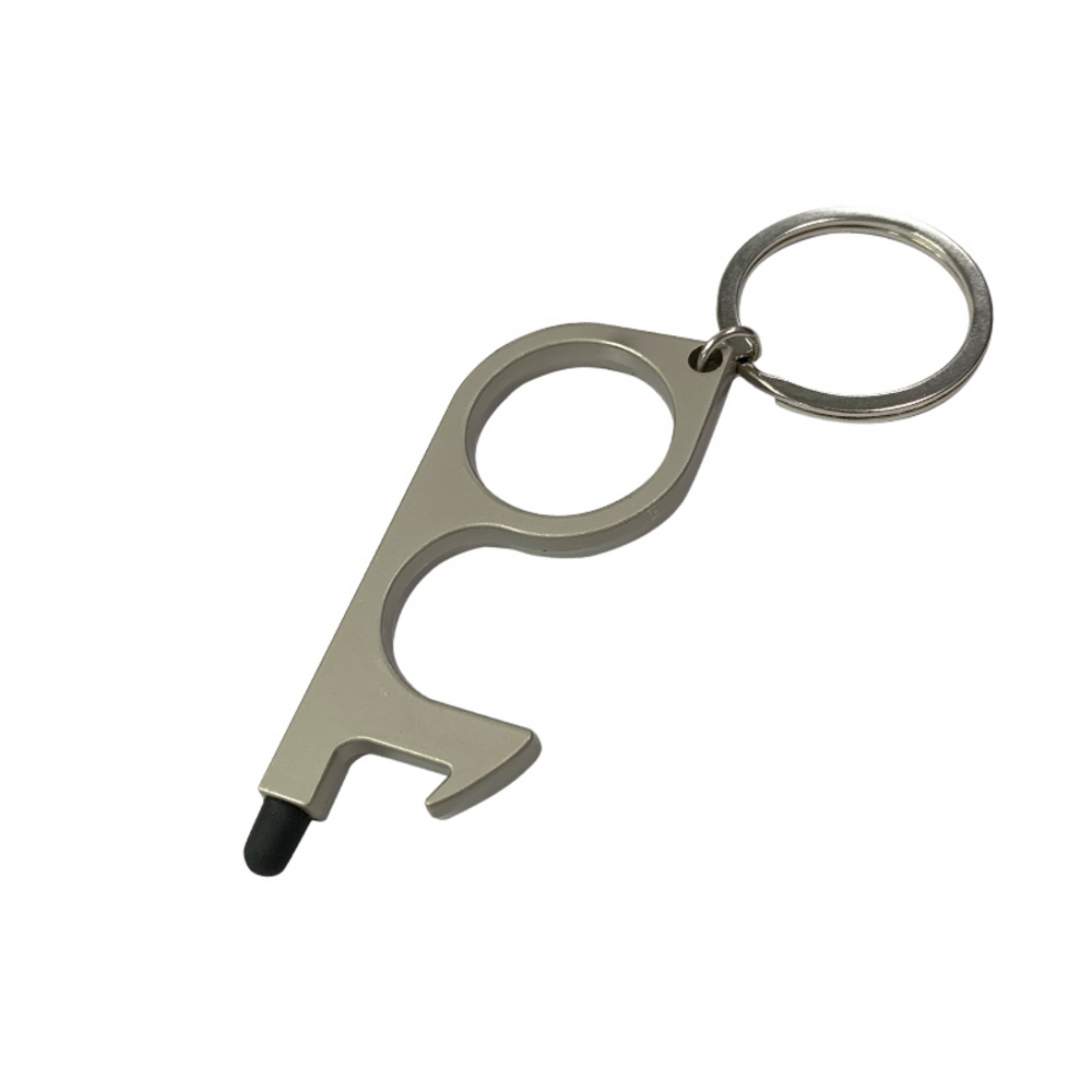 Mobiele deuropener Paean zilver black look met touchscreen ondersteuning Mobiele deuropener Paean zilver black look met touchscreen ondersteuning