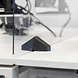 Smit Visual Plexiglas scheidingsscherm met 2 bevestigingsklemmen Smit Visual Plexiglas scheidingsscherm met 2 bevestigingsklemmen