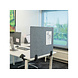Scheidingsscherm bureauklem whiteboard/prikbord Scheidingsscherm bureauklem whiteboard/prikbord