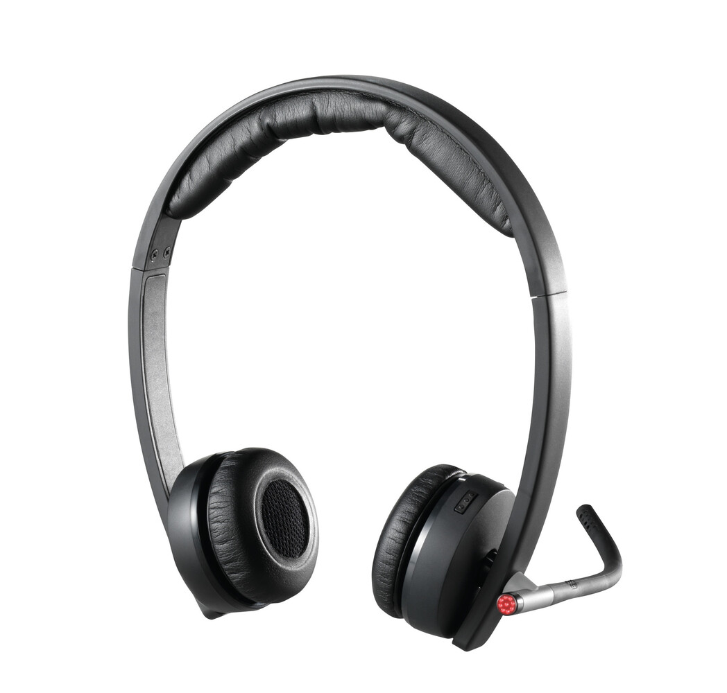 Logitech Logitech Wireless Headset Dual H820E Zwart Logitech Logitech Wireless Headset Dual H820E Zwart