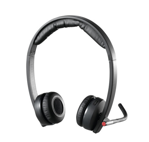 Logitech Logitech Wireless Headset Dual H820E Zwart Logitech Logitech Wireless Headset Dual H820E Zwart