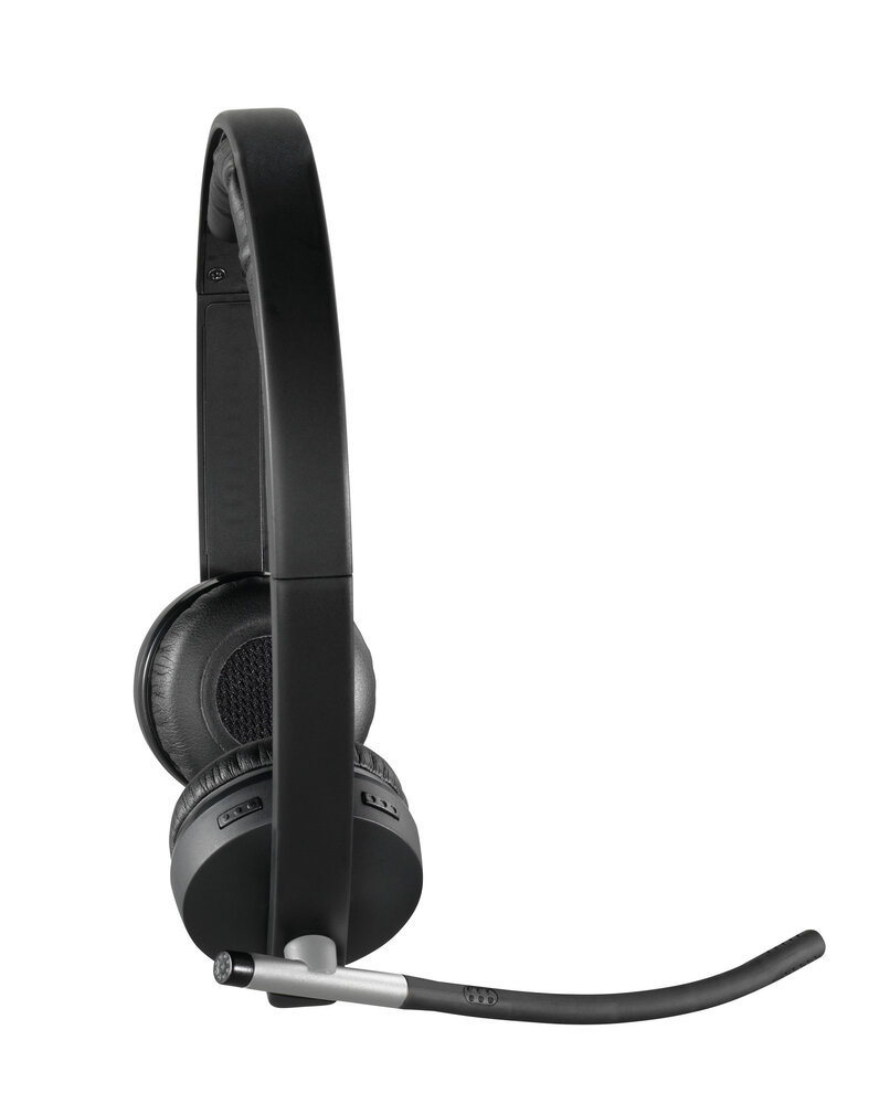 Logitech Logitech Wireless Headset Dual H820E Zwart Logitech Logitech Wireless Headset Dual H820E Zwart