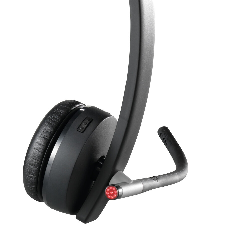 Logitech Logitech Wireless Headset Dual H820E Zwart Logitech Logitech Wireless Headset Dual H820E Zwart