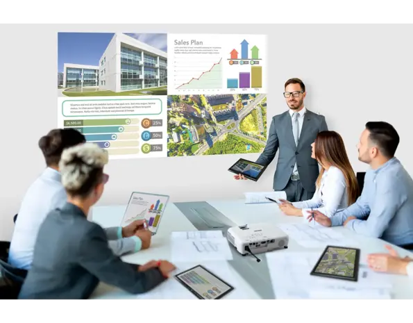 Epson Epson EB-FH52 Full HD mobiele beamer Epson Epson EB-FH52 Full HD mobiele beamer