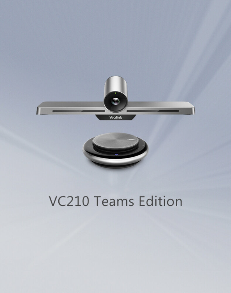 Yealink Yealink VC210 met Microsoft Teams Yealink Yealink VC210 met Microsoft Teams