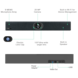 Yealink Yealink UVC40 All-in-one USB video bar Yealink Yealink UVC40 All-in-one USB video bar