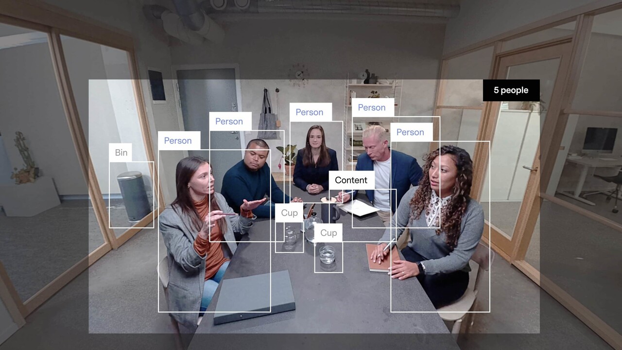 Huddly Huddly IQ vergadercamera met microfoon Huddly Huddly IQ vergadercamera met microfoon