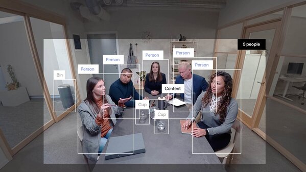 Huddly Huddly IQ vergadercamera met microfoon Huddly Huddly IQ vergadercamera met microfoon