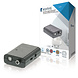König Digitale Audio Converter 2x RCA Female - 1x TosLink Female + 1x S/PDIF (RCA) Female Donkergrijs König Digitale Audio Converter 2x RCA Female - 1x TosLink Female + 1x S/PDIF (RCA) Female Donkergrijs