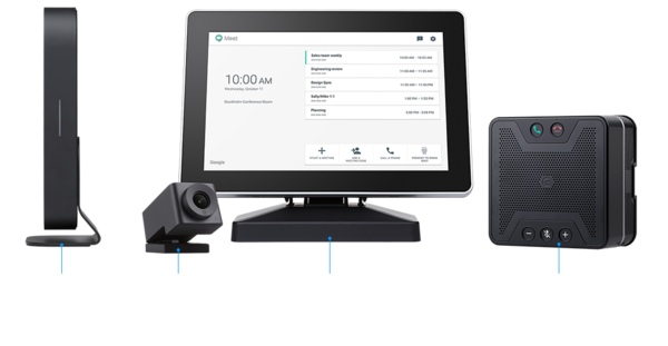 Asus ASUS Google Meet GQE10A videoconferentiekit - met Meeting Computersysteem
