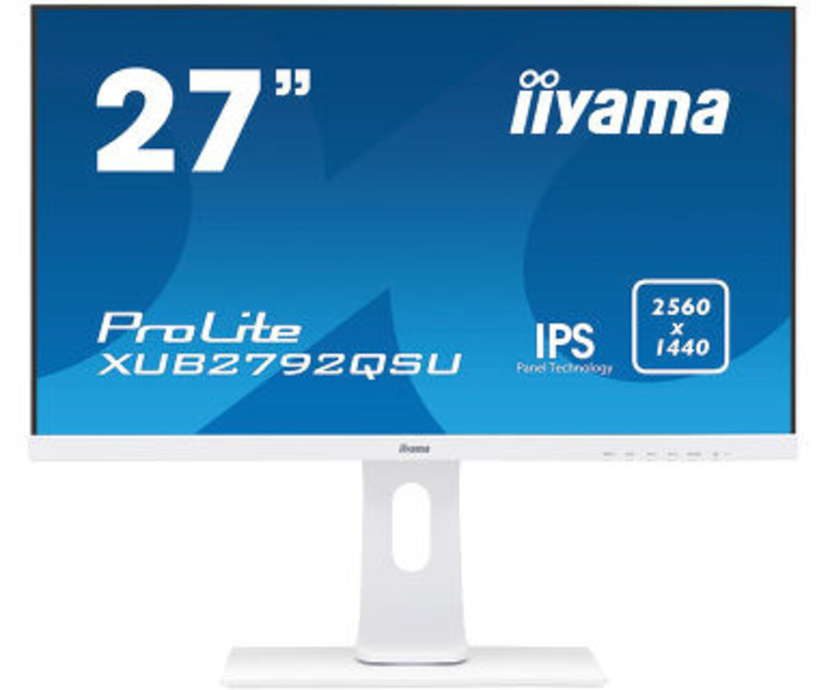 iiyama iiyama XUB2792QSU-W1 WQHD LED computer monitor iiyama iiyama XUB2792QSU-W1 WQHD LED computer monitor