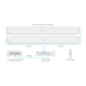 Nureva Nureva Dual-HDL300-w audio conferencingsysteem wit Nureva Nureva Dual-HDL300-w audio conferencingsysteem wit