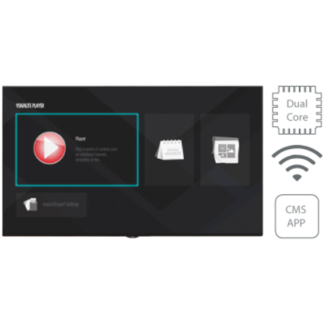 Vestel Vestel VB55B2 UHD 55 inch scherm Vestel Vestel VB55B2 UHD 55 inch scherm