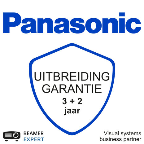 Panasonic Panasonic uitbreiding garantie met 2 jaar