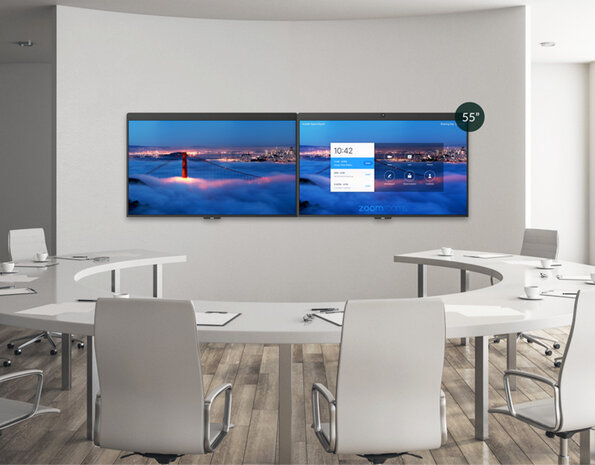 DTEN DTEN D7 55" Dual DB0355DSB videoconferentie-oplossing