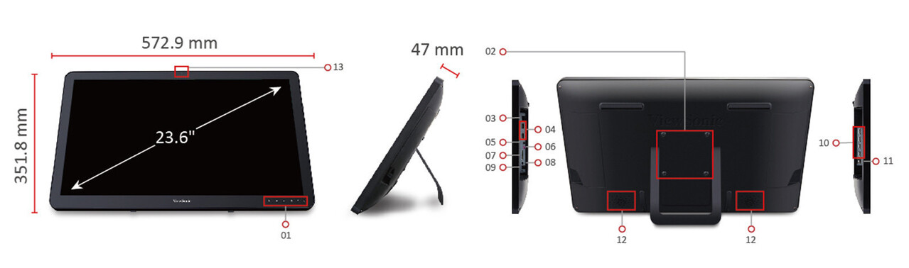 Viewsonic Viewsonic ViewBoard Mini IFP2410 Viewsonic Viewsonic ViewBoard Mini IFP2410