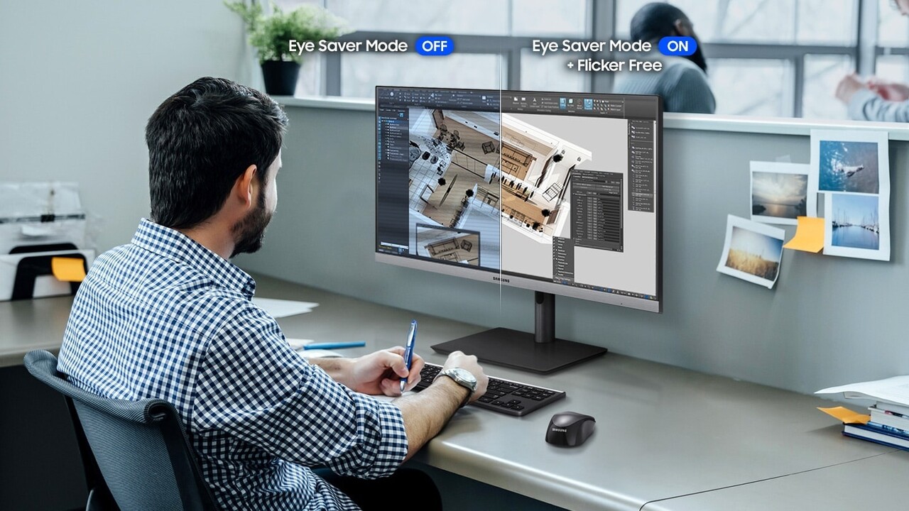 Samsung Samsung LS24R650FDU FHD zakelijke IPS monitor Samsung Samsung LS24R650FDU FHD zakelijke IPS monitor