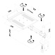 Newstar NewStar NOTEBOOK-D100 notebook bureausteun Newstar NewStar NOTEBOOK-D100 notebook bureausteun