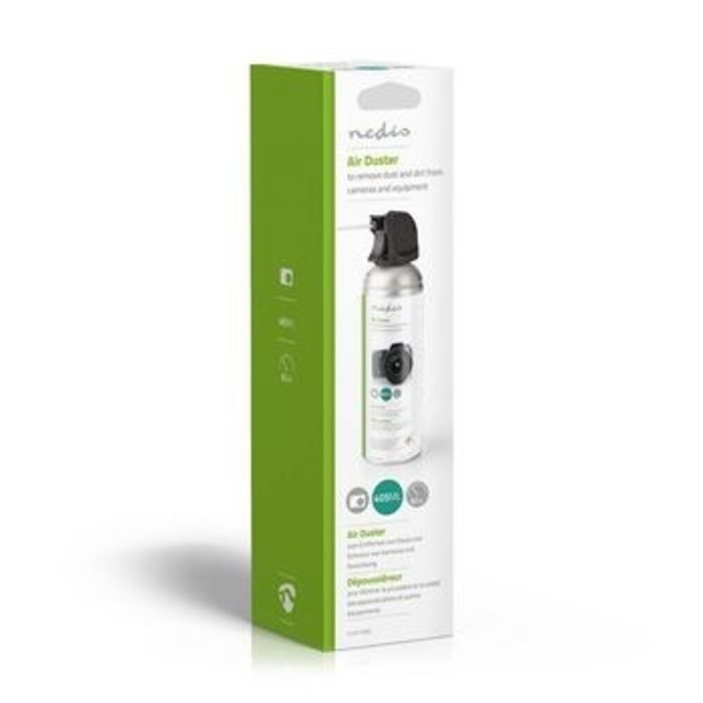 Nedis Persluchtreiniger 405 ml voor beamers audio video webcam Nedis Persluchtreiniger 405 ml voor beamers audio video webcam