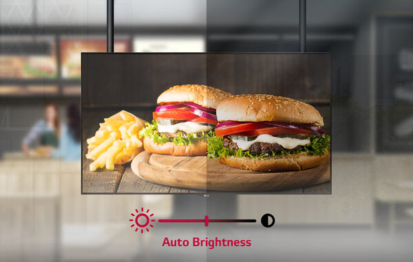 LG LG 75XS4G raamgericht signage LG LG 75XS4G raamgericht signage