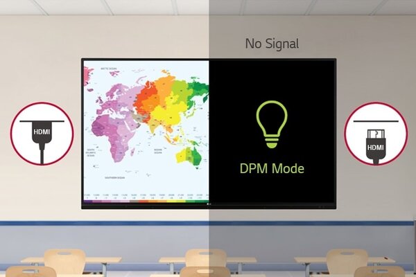 LG LG 65TR3DJ 65 inch 4K IR Multi-Touch Interactief digitaal bord LG LG 65TR3DJ 65 inch 4K IR Multi-Touch Interactief digitaal bord