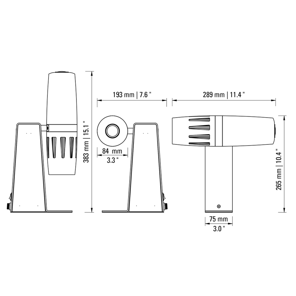Derksen Derksen PHOS 25 indoor LED projector Derksen Derksen PHOS 25 indoor LED projector