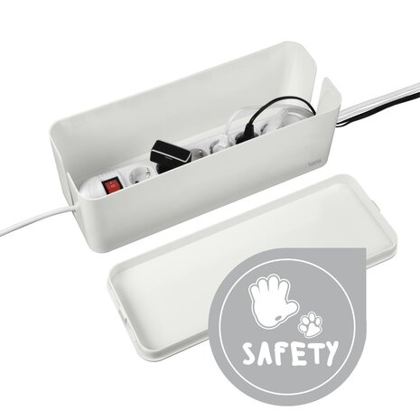 Hama Hama kabelbox maxi wit Hama Hama kabelbox maxi wit