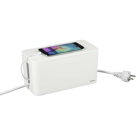 Hama Hama kabelbox mini wit Hama Hama kabelbox mini wit