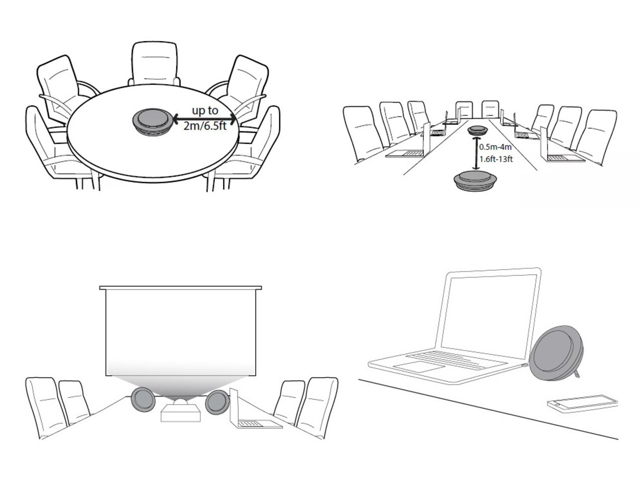 Jabra EPOS EXPAND SP 30T draadloze speaker Jabra EPOS EXPAND SP 30T draadloze speaker