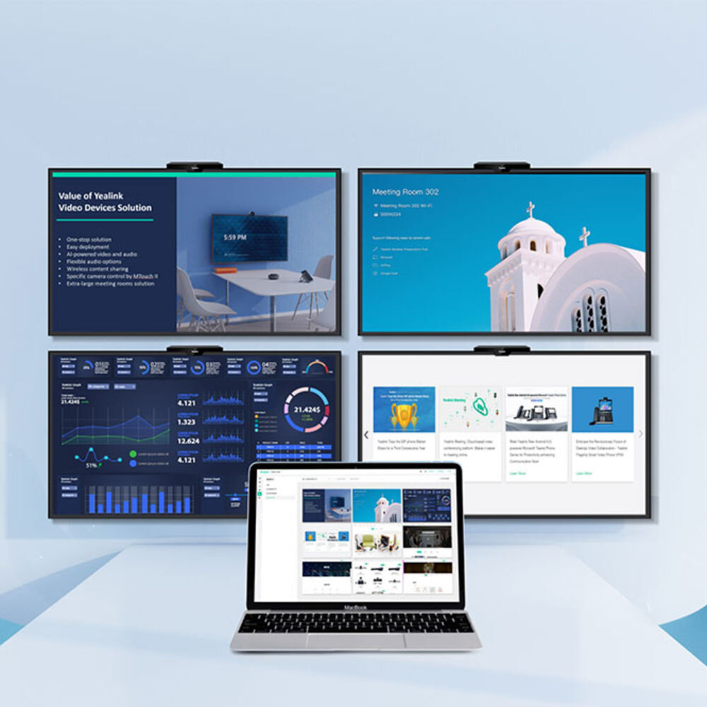 Yealink Yealink RoomCast draadloos presentatie systeem Yealink Yealink RoomCast draadloos presentatie systeem