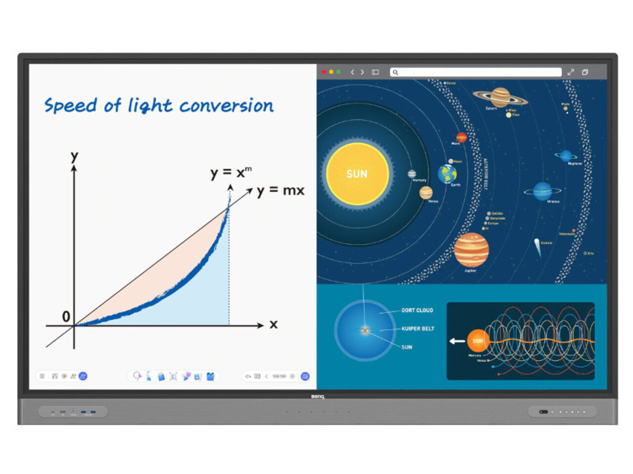 BenQ BenQ RM6503 4K¬†UHD interactief touchscreen