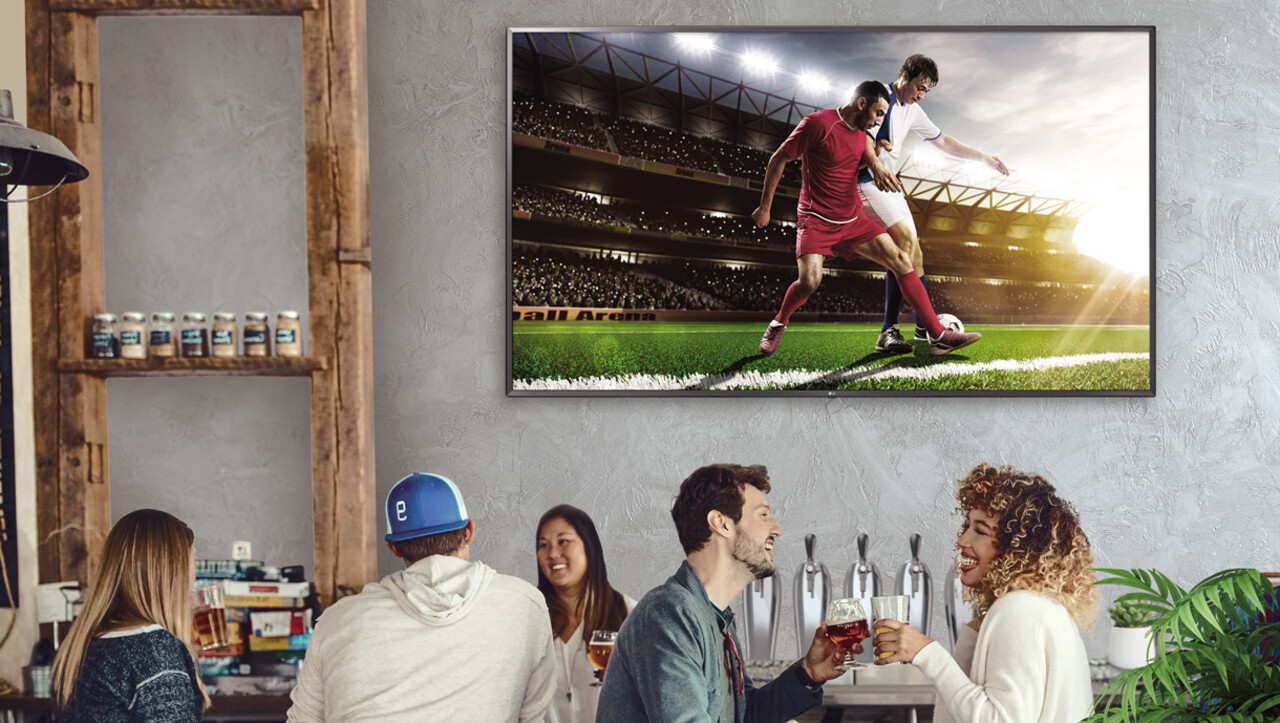 LG LG 75UR640S Commercial UHD-tv met slimme functies LG LG 75UR640S Commercial UHD-tv met slimme functies