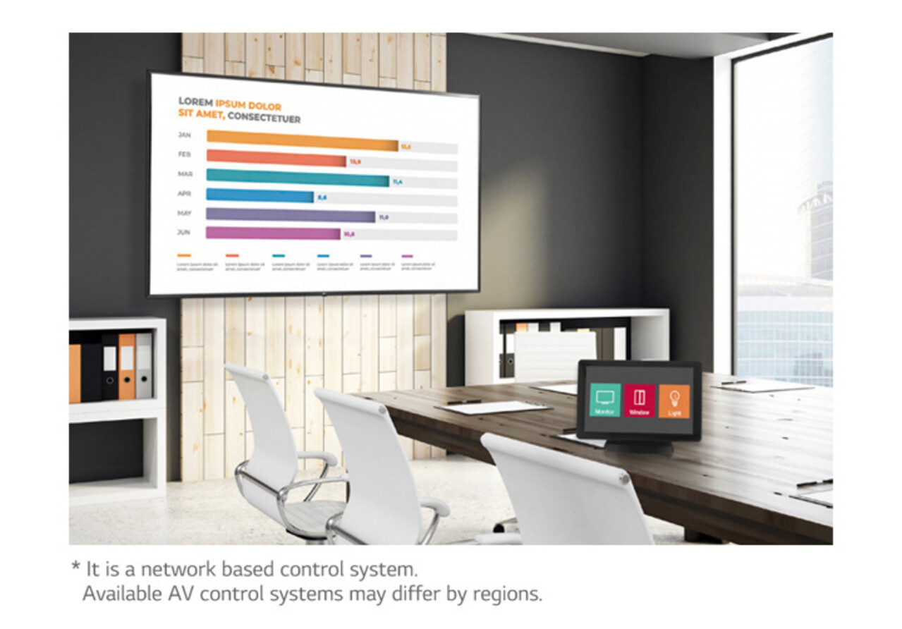 LG LG 75UR640S Commercial UHD-tv met slimme functies LG LG 75UR640S Commercial UHD-tv met slimme functies