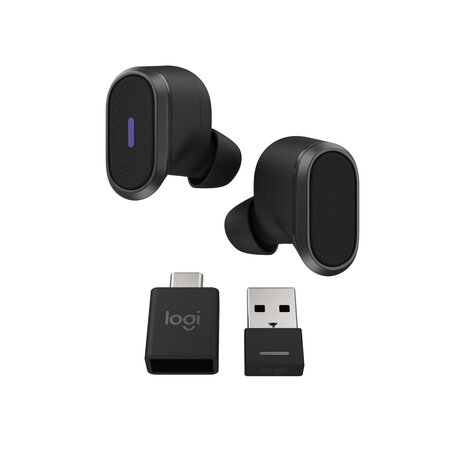 Logitech Logitech Zone True Wireless Earbuds Graphite Logitech Logitech Zone True Wireless Earbuds Graphite