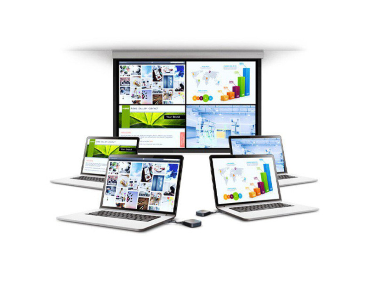 BenQ BenQ InstaShow WDC30 Enterprise-Level Presentatiesysteem BenQ BenQ InstaShow WDC30 Enterprise-Level Presentatiesysteem