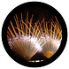 GoboService Gobo projectieplaat Thema nacht GoboService Gobo projectieplaat Thema nacht