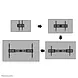 Neomounts Neomounts WL30S-950BL19 vlakke wandbeugel Neomounts Neomounts WL30S-950BL19 vlakke wandbeugel
