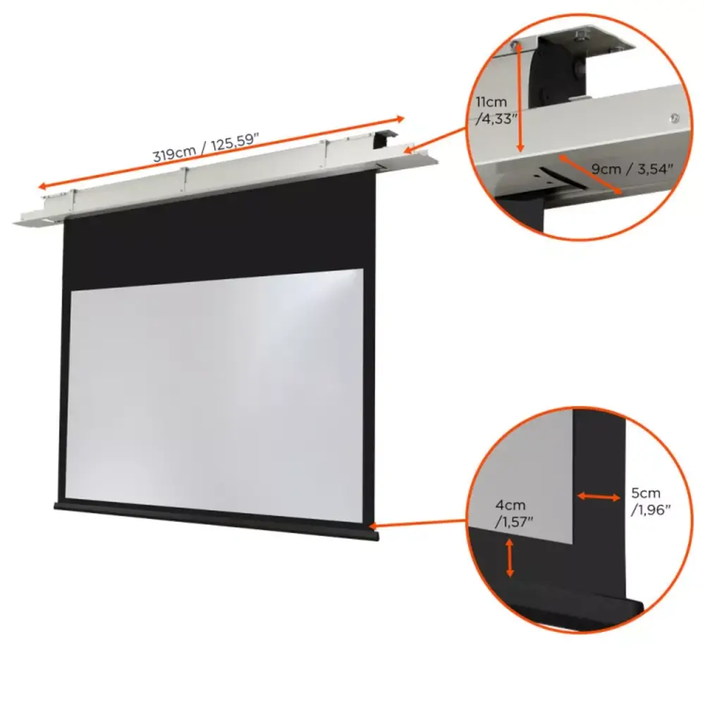Celexon Celexon Motor Plafondinbouw Expert 16:10 projectiescherm Celexon Celexon Motor Plafondinbouw Expert 16:10 projectiescherm