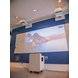 Artome Beamer totaaloplossing met 150 inch beeld, microfoon en geluid Artome Beamer totaaloplossing met 150 inch beeld, microfoon en geluid