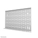 Neomounts Neomounts by Newstar FL50-525WH1 mobiele vloersteun Neomounts Neomounts by Newstar FL50-525WH1 mobiele vloersteun