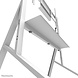 Neomounts Neomounts by Newstar FL50-525WH1 mobiele vloersteun Neomounts Neomounts by Newstar FL50-525WH1 mobiele vloersteun