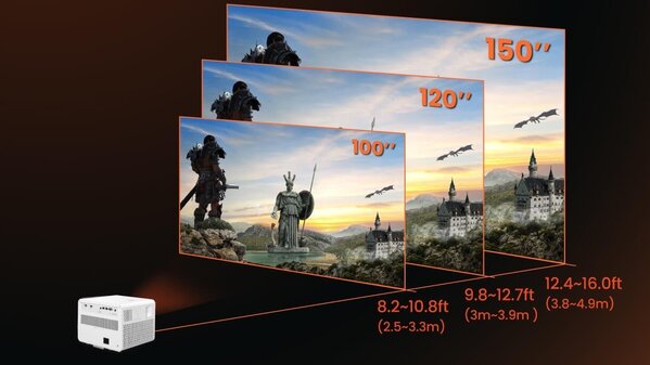 BenQ BenQ X3100i 4K UHD 4LED game beamer BenQ BenQ X3100i 4K UHD 4LED game beamer